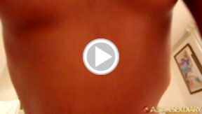 LBFM Carla strokes cock and gets fucked doggy style