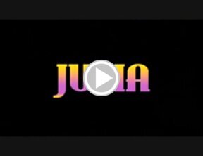 Small titted LBFM Julia riding cock and fucked from behind